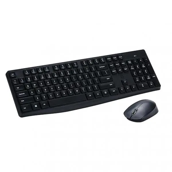 HP CS10 Wireless Keyboard Mouse Combo | 2.4 GHz Wireless Connection | Ergonomic Design/Energy and Electricity Saving