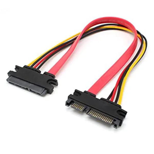  SATA Cable Male to Female 7+15 Pin | Cable Connector Conterver