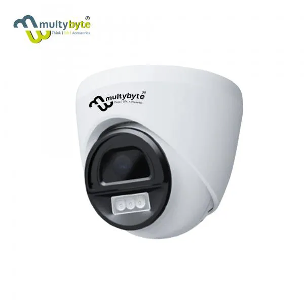 Multybyte Dome Camera 3MP IP Camera (Indoor) | Smart Dome Camera,Motion Detection, Rotating, Viewing via Mobile App, 3MP Low Illumination CMOS Image Sensor